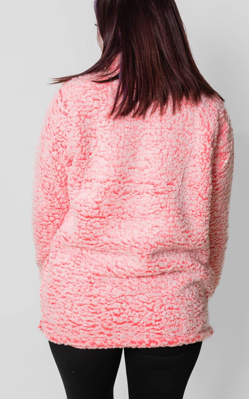 CORAL Epic Sherpa Quarter-Zip Pullover