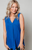 royal blue tank top