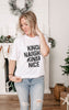 Kinda Naughty Kinda Nice T-shirt- Final Sale**