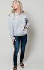 heather grey sweatshirt