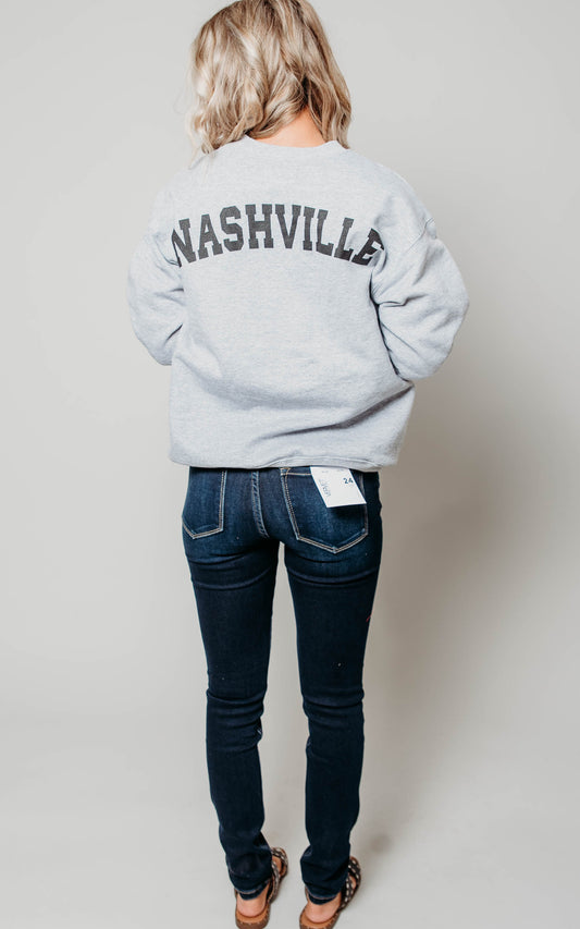 heather grey nashville sweatshirt