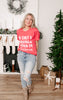 I'm Only a Morning Person on Christmas Morning T-shirt** - Final Sale