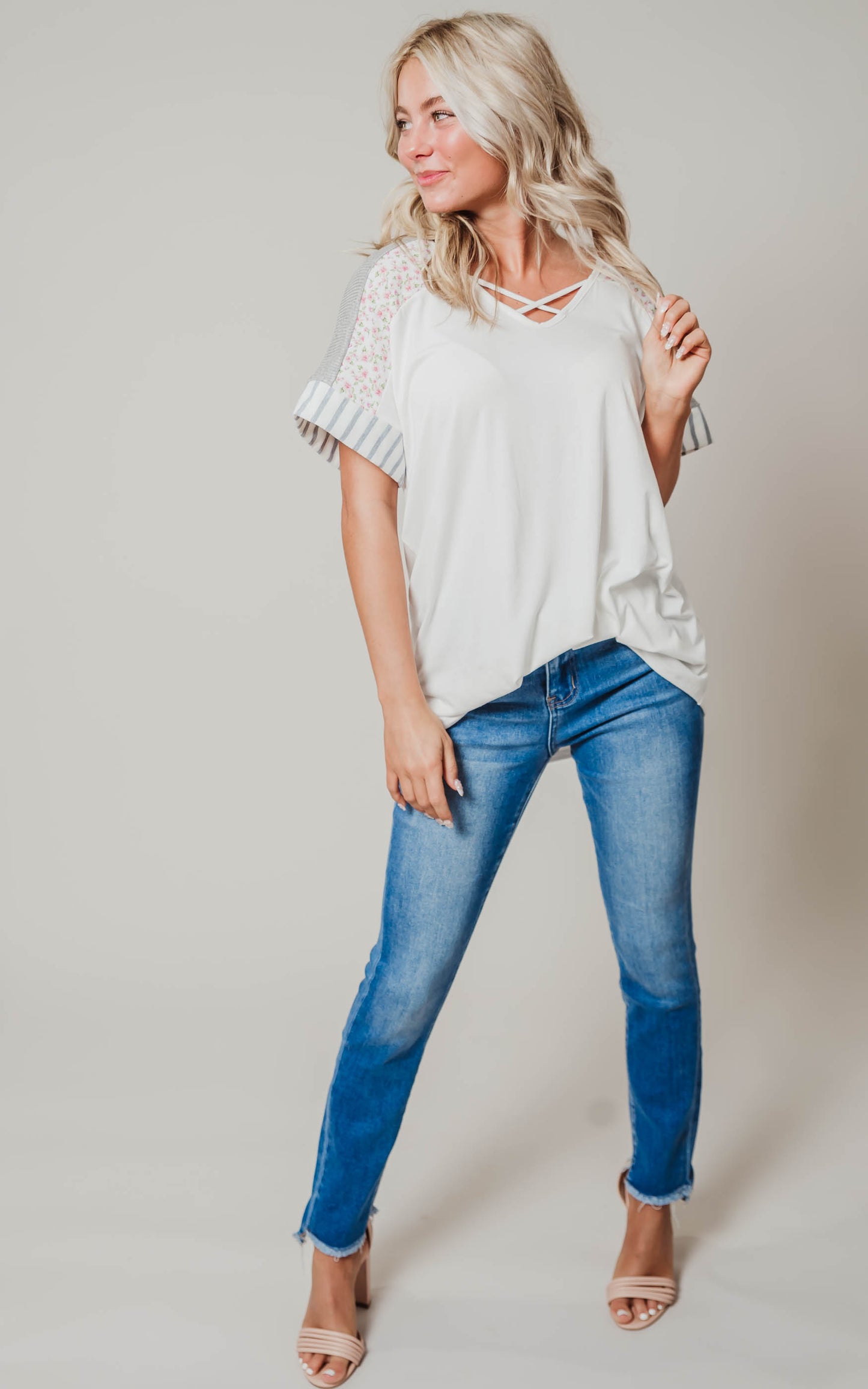 stripe top
