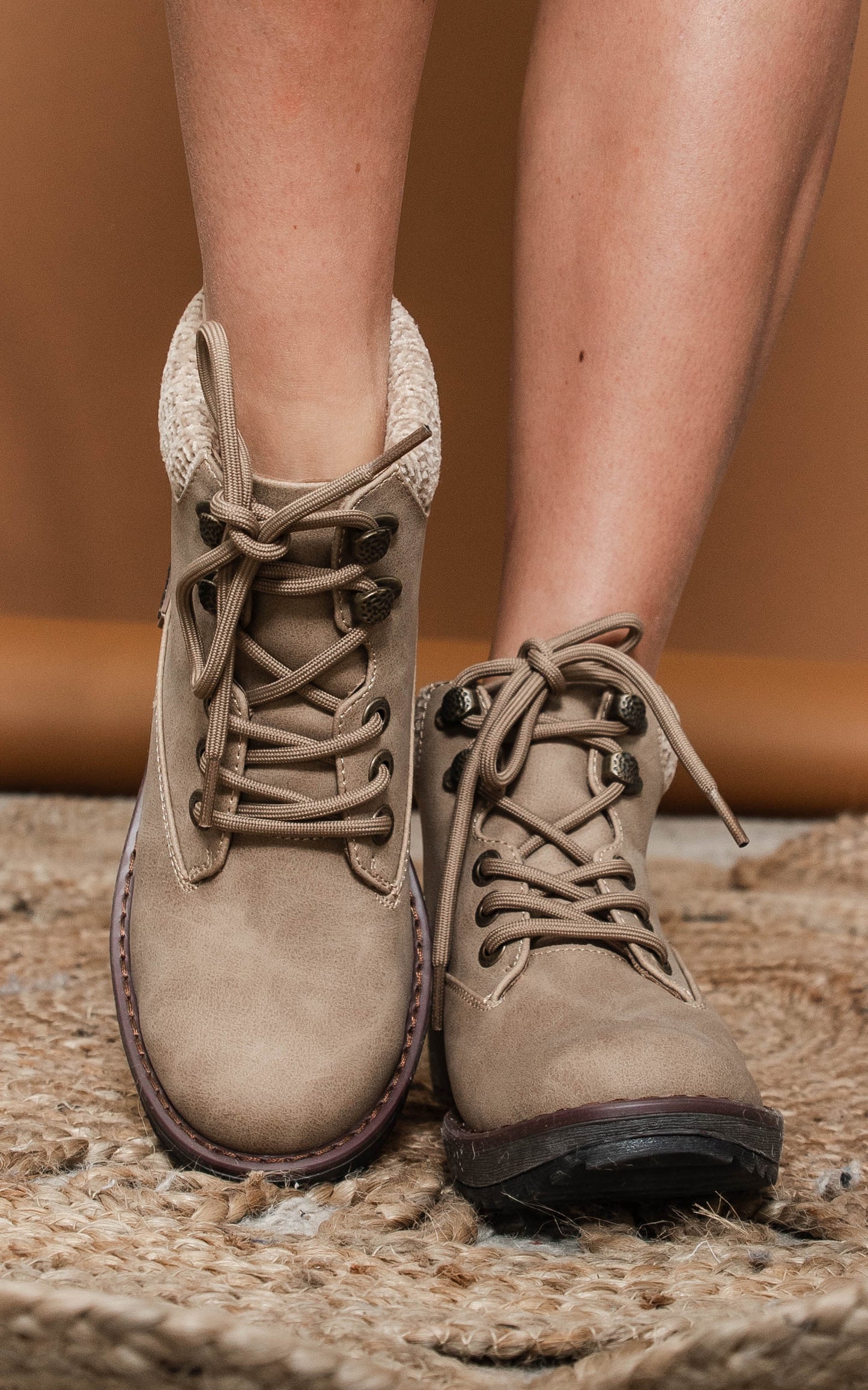 Blowfish lace up booties