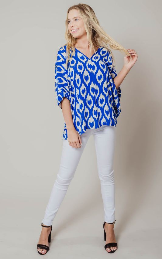 morroccan chiffon blouse