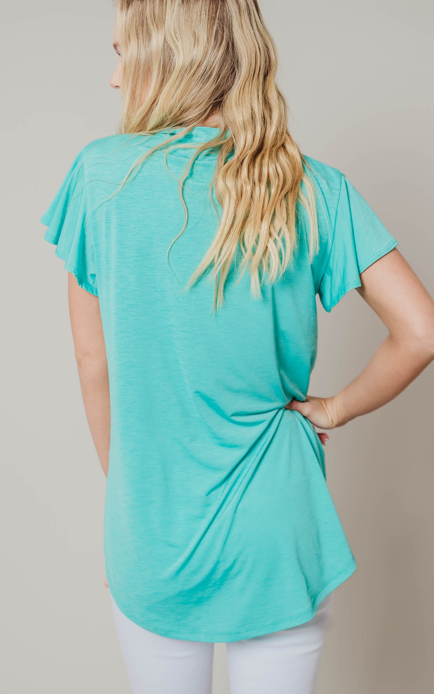 mint green blosue