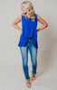 royal blue tank top