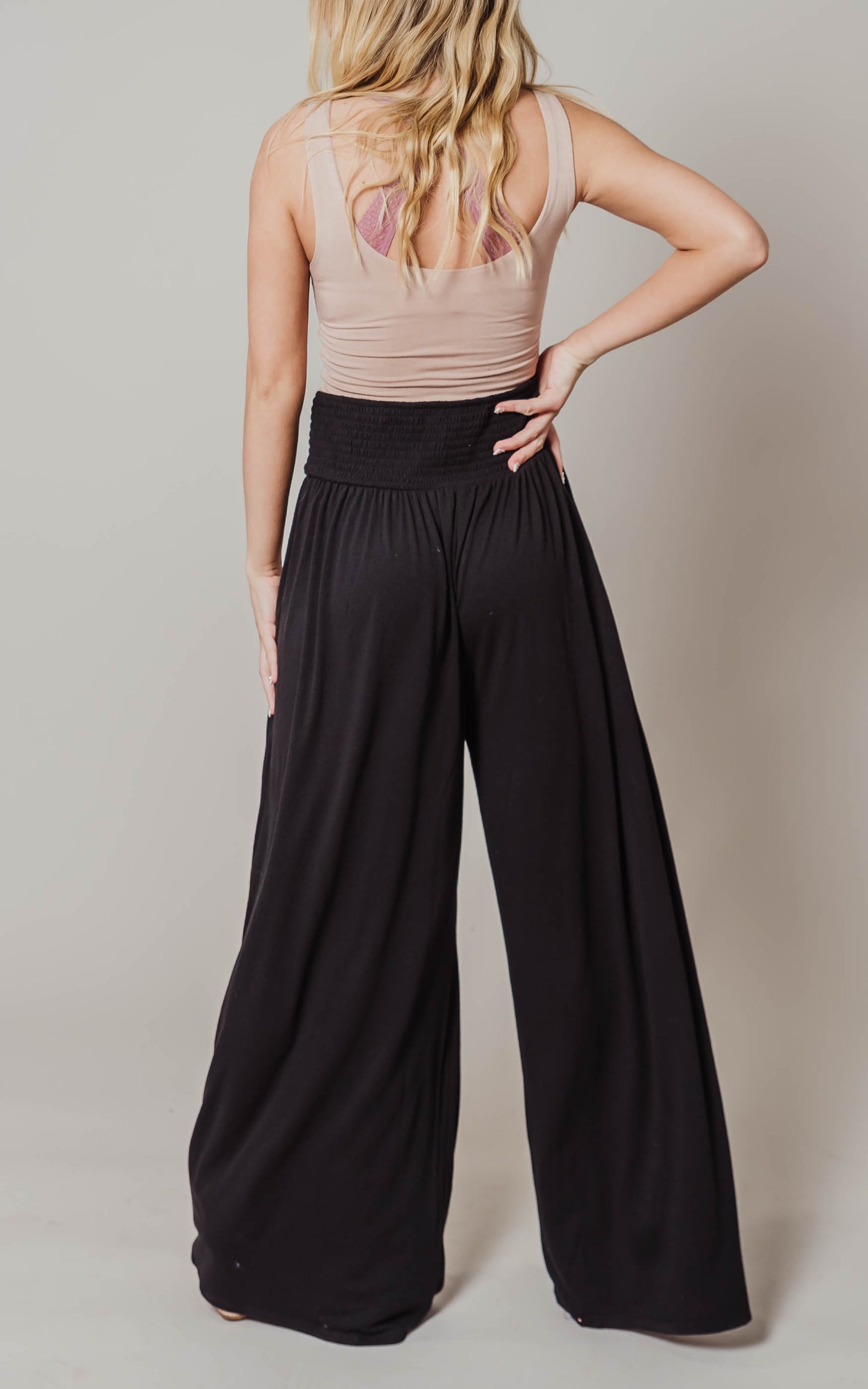 black pants