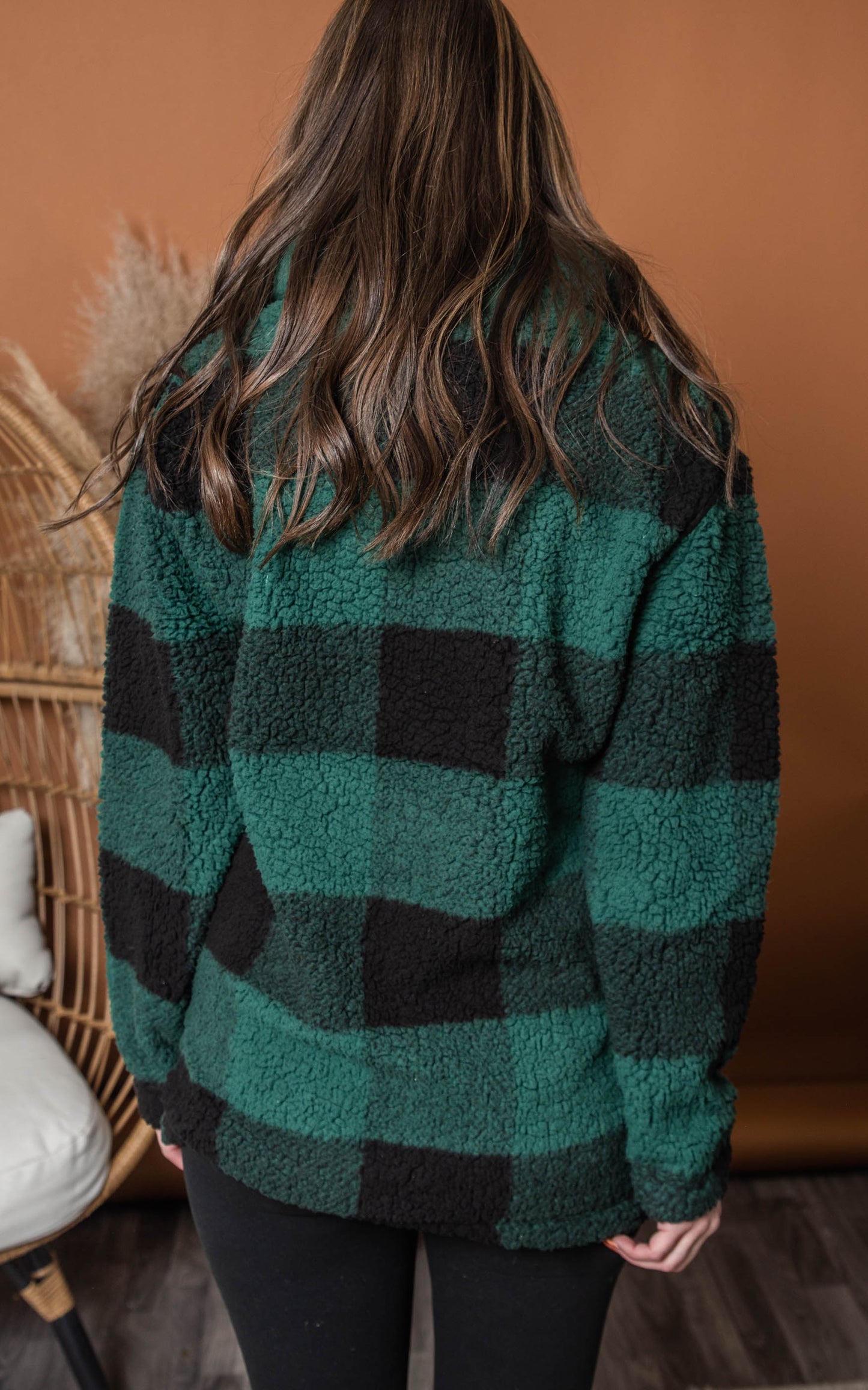 Unisex Sherpa Fleece Quarter-Zip Pullover - Final Sale