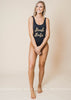 The Ultimate Beach Babe Black Swimsuit - BAD HABIT BOUTIQUE