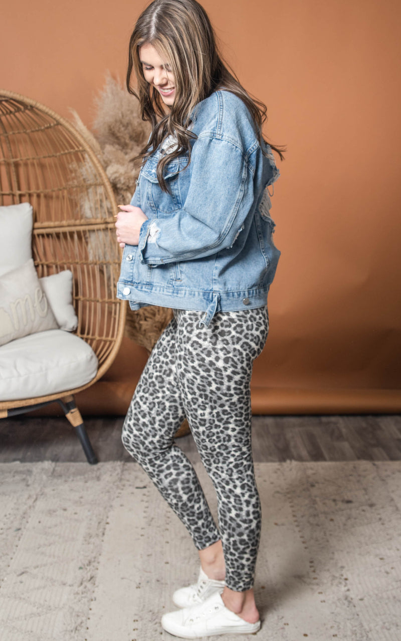zenana leopard leggings