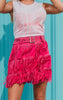 pink rhinestone skirt