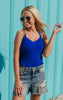 Sara's Steals and Deals Ribbed Cami Tank Top** - Final Sale