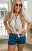 Judy Blue HW Vintage Wash Cutoff Denim Shorts