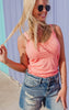 Sara's Steals and Deals Ribbed Cami Tank Top** - Final Sale