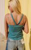 Sara's Steals and Deals Ribbed Cami Tank Top** - Final Sale