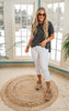Charcoal Sara's Steals and Deals TEE