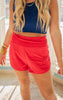 HIGH WAISTED RUNNING SHORTS