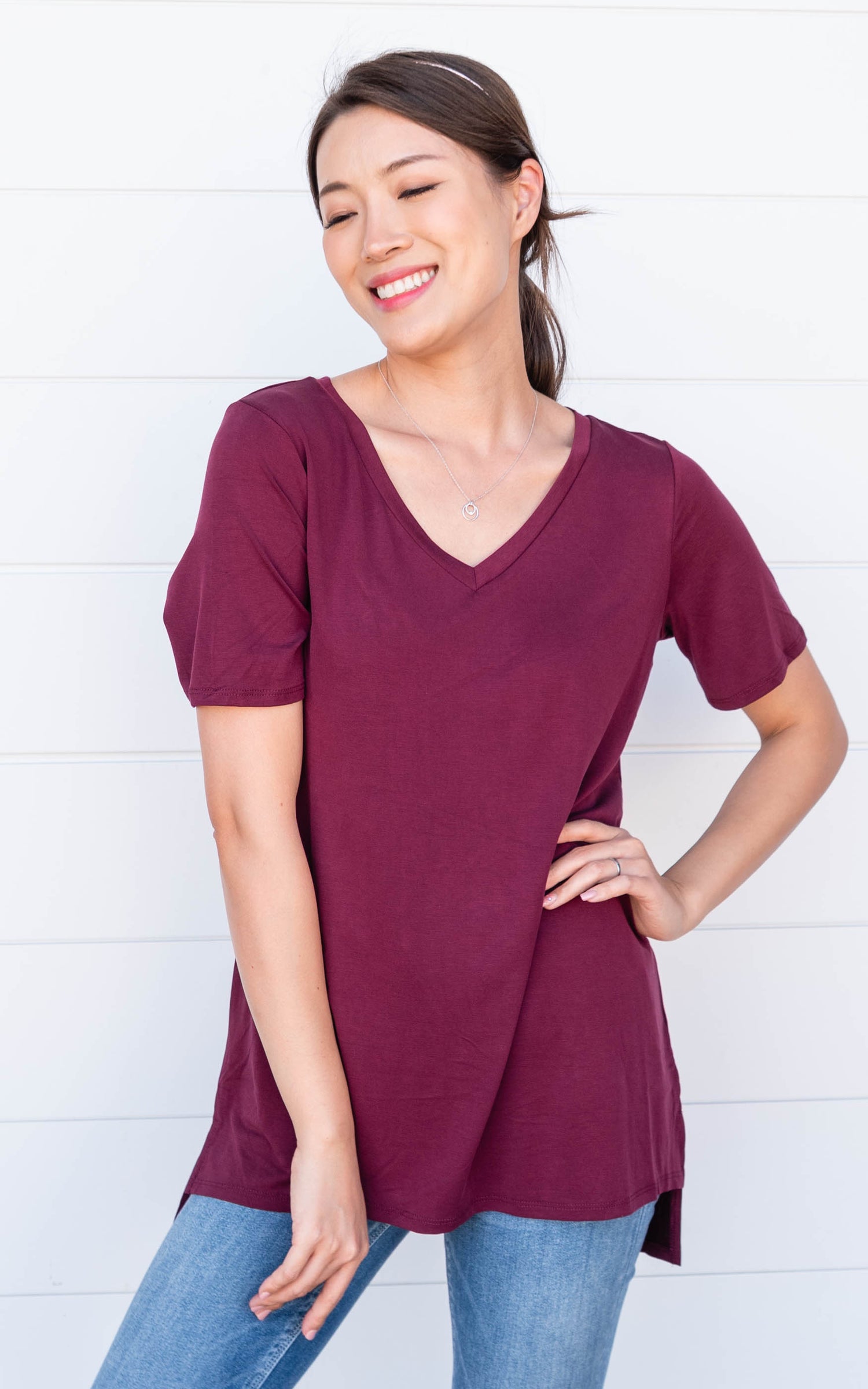 short sleeve modal t-shirt