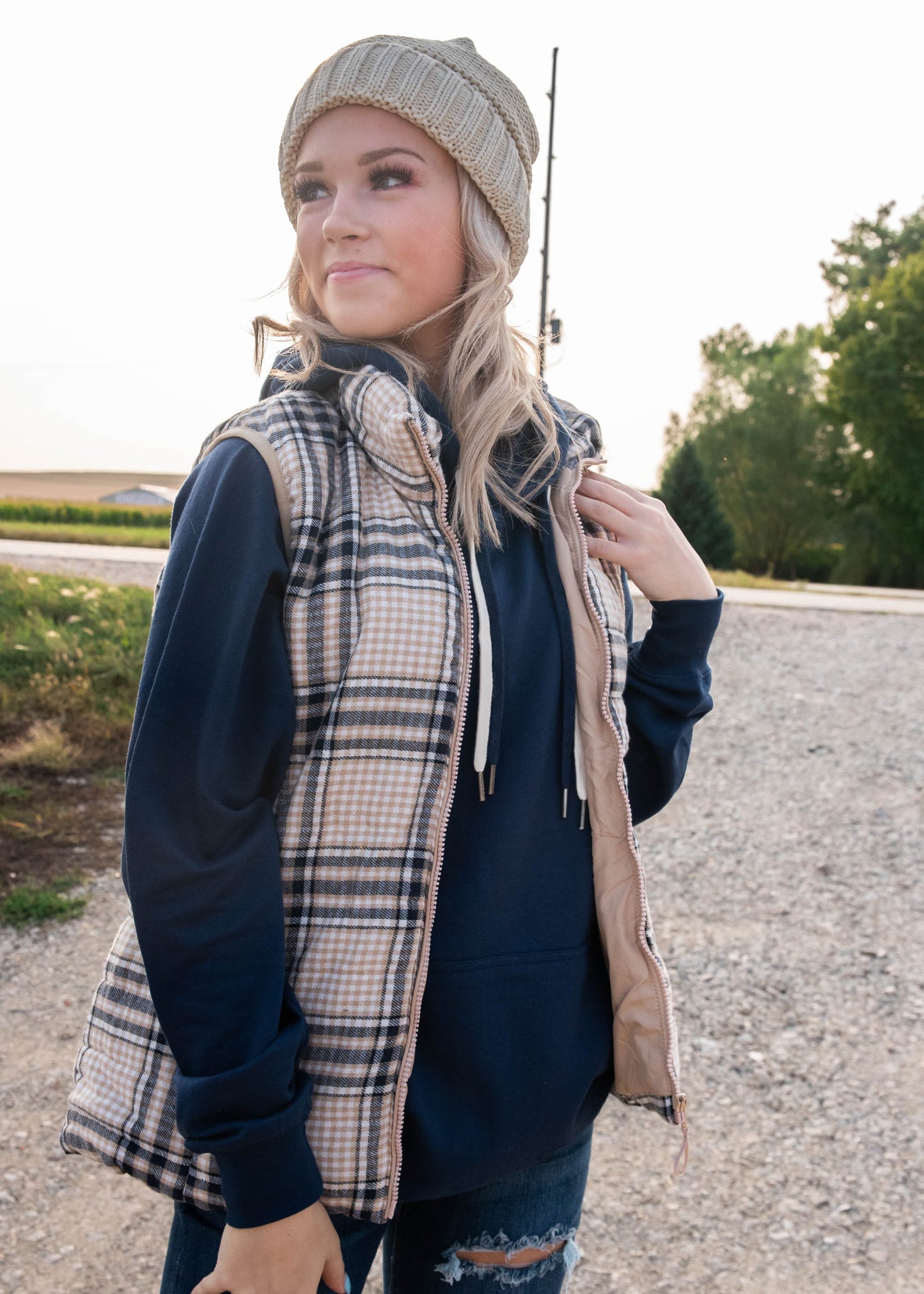 Double String Solid Hoodie - PREORDER, CLOTHING, S&S, BAD HABIT BOUTIQUE