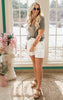 The Mindy V-Neck Short Sleeve T-Shirt - Part 1 FINAL SALE**