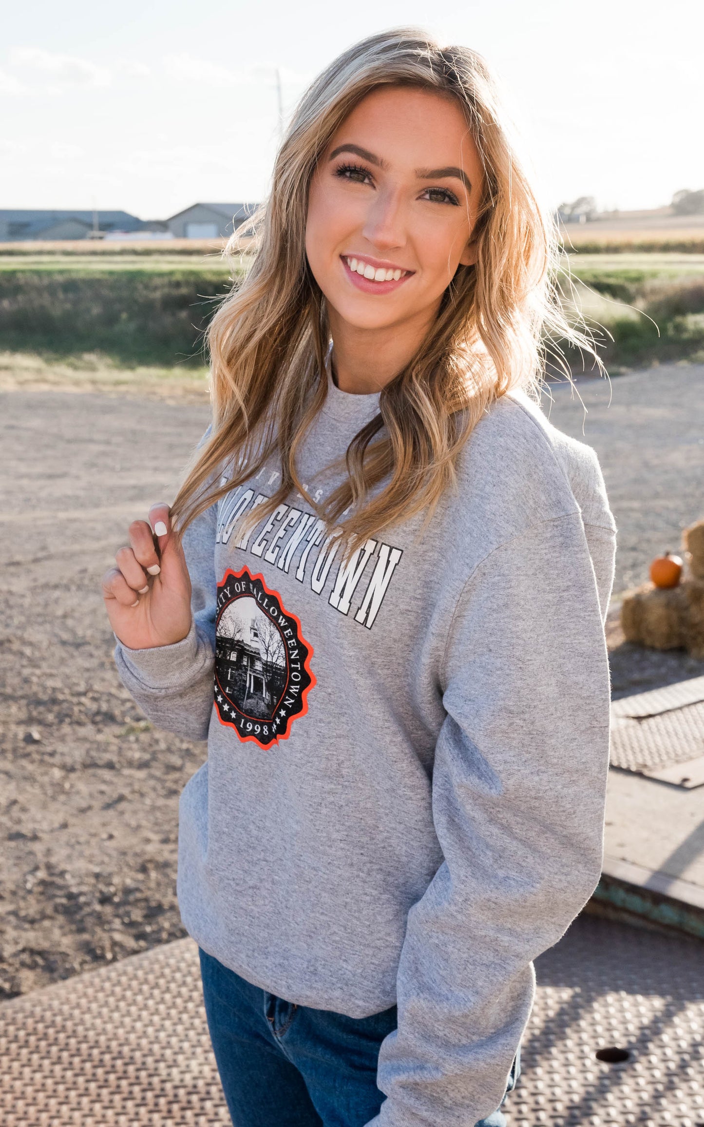 University of HalloweenTown Sweatshirt, CLOTHING, BAD HABIT APPAREL, BAD HABIT BOUTIQUE