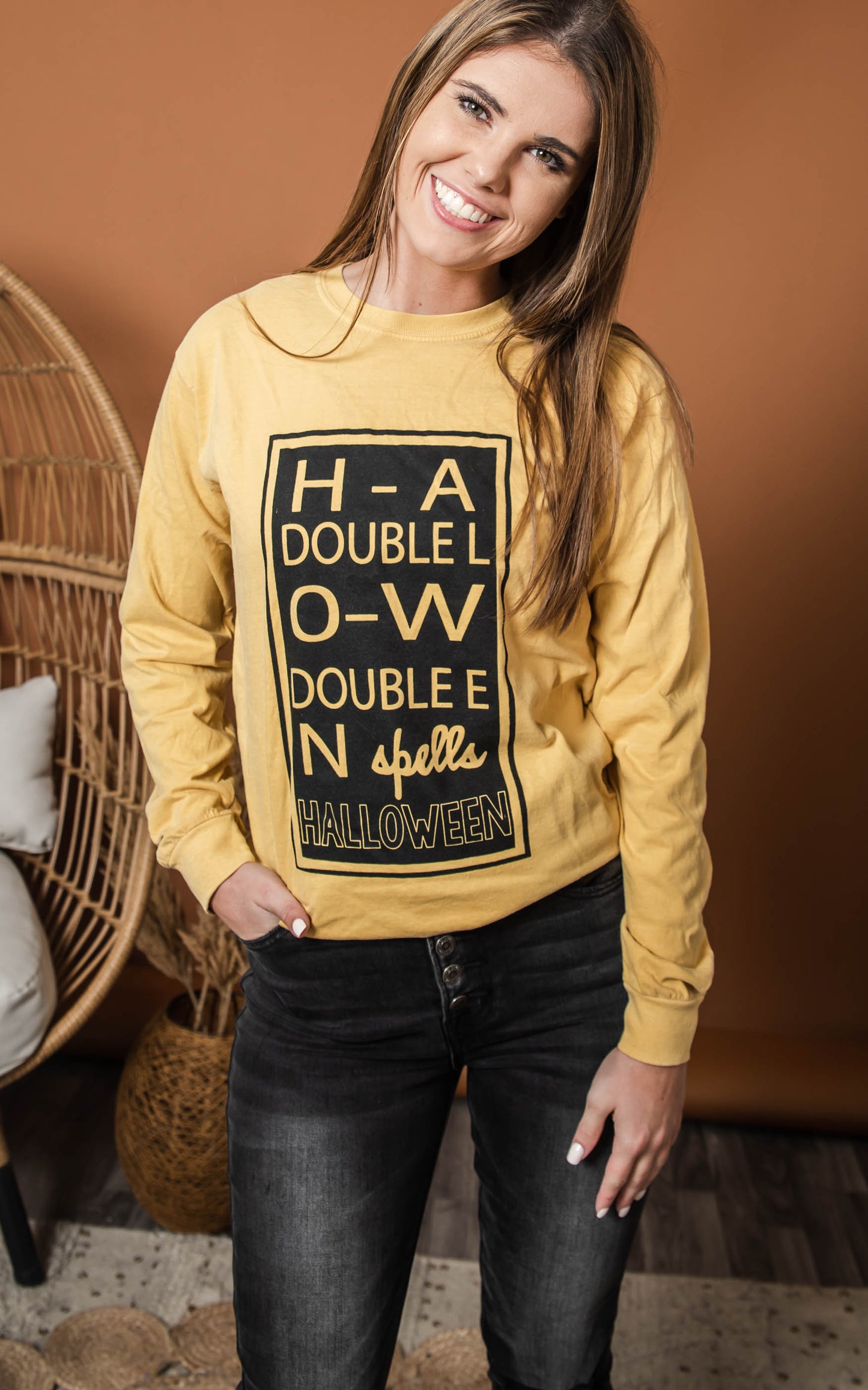 halloween long sleeve top
