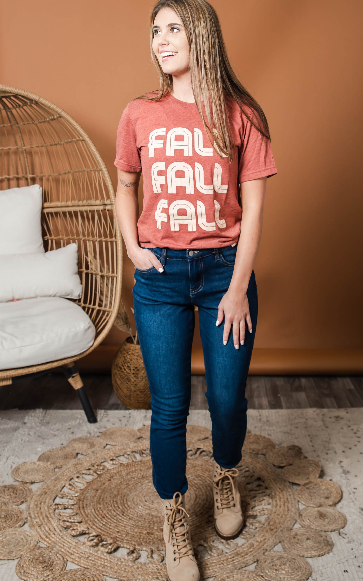 fall fall fall terracotta top