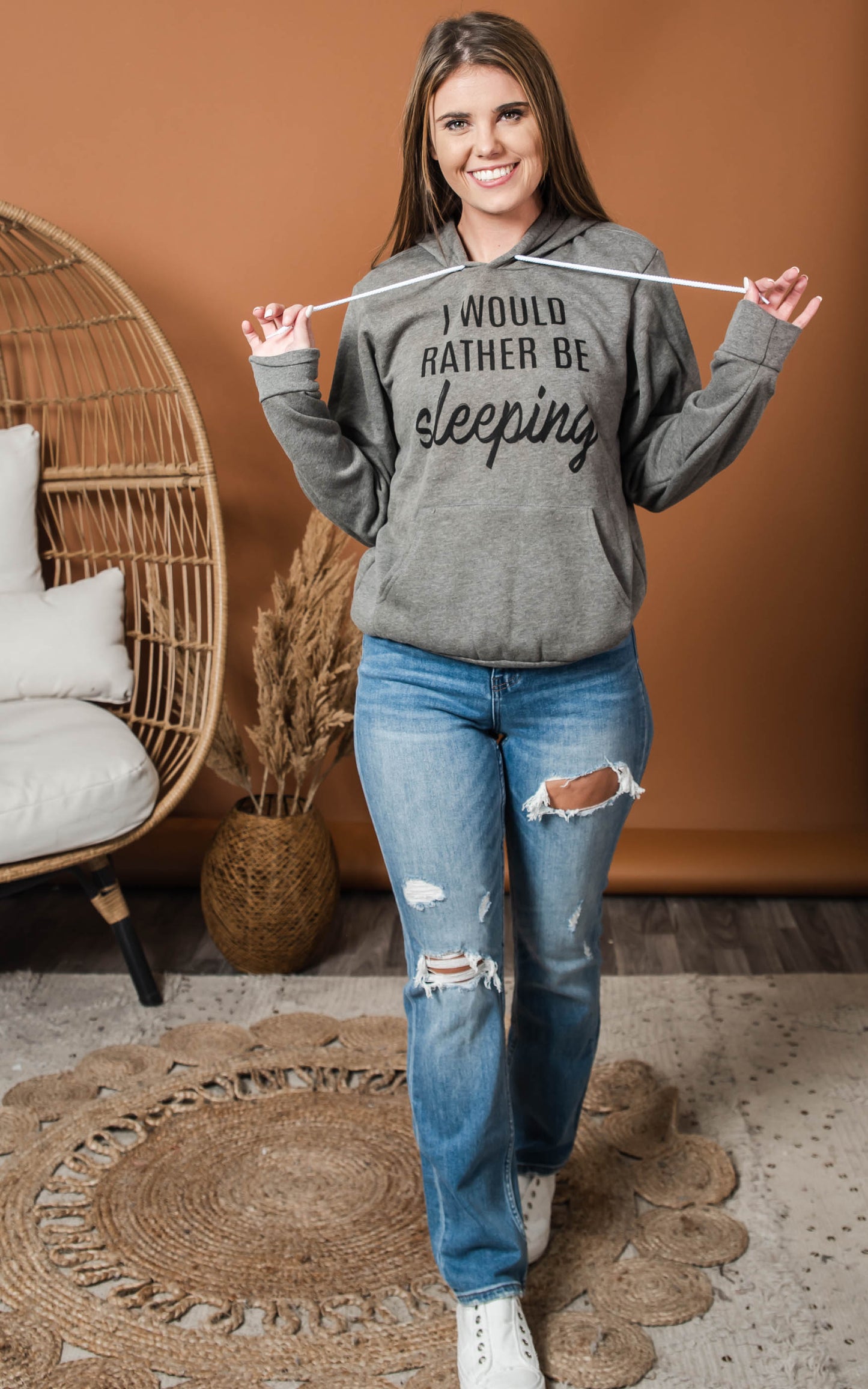 Rather Be Sleeping Hoodie** - Final Sale