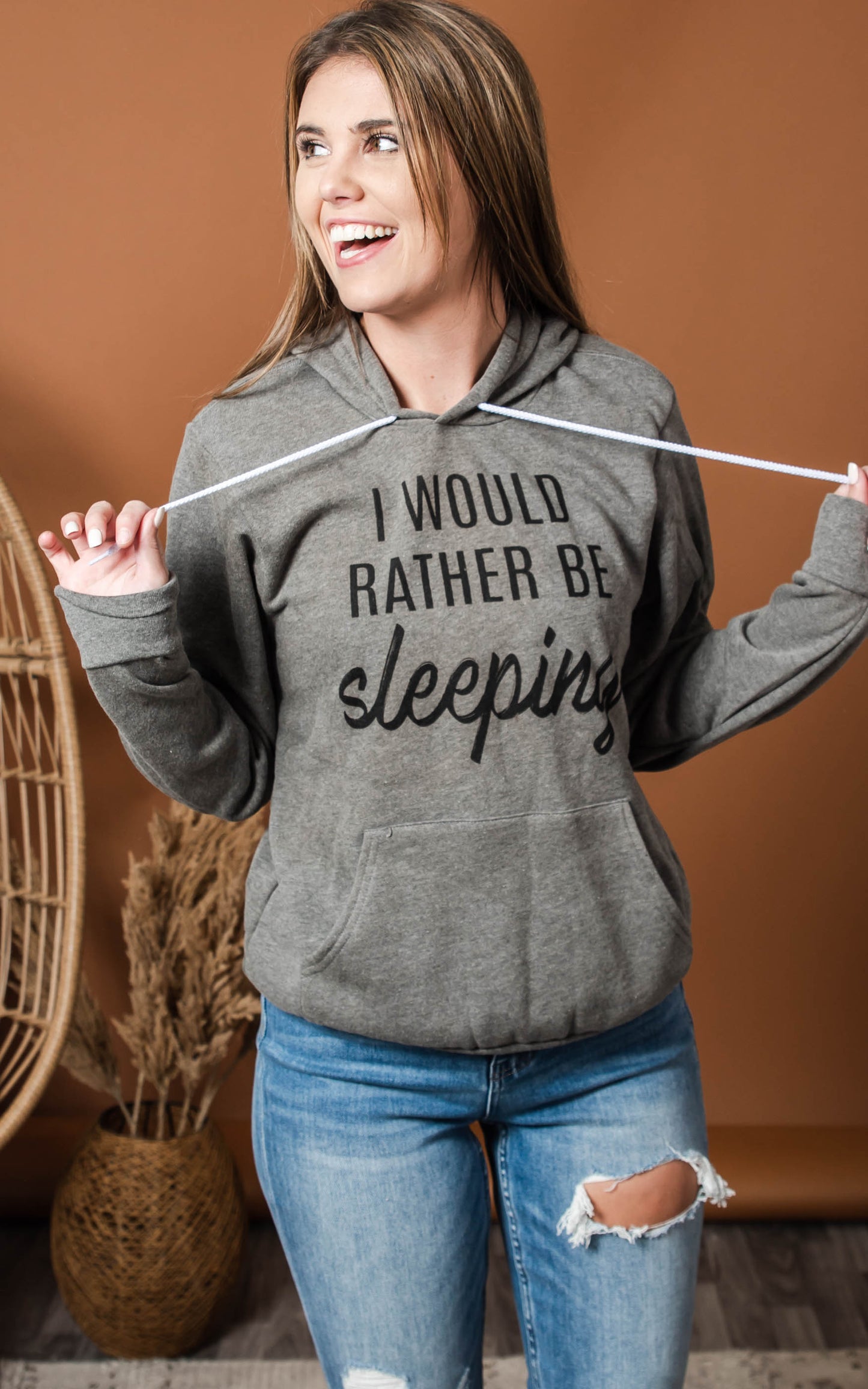 Rather Be Sleeping Hoodie** - Final Sale