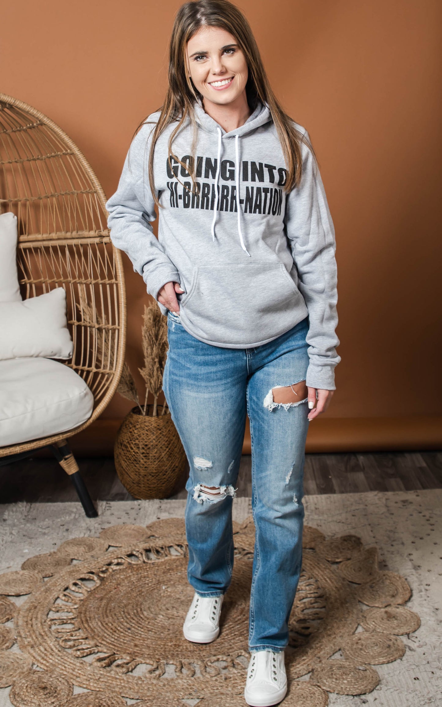 Going Into Hi-Brrrrr-Nation Hoodie** - Final Sale