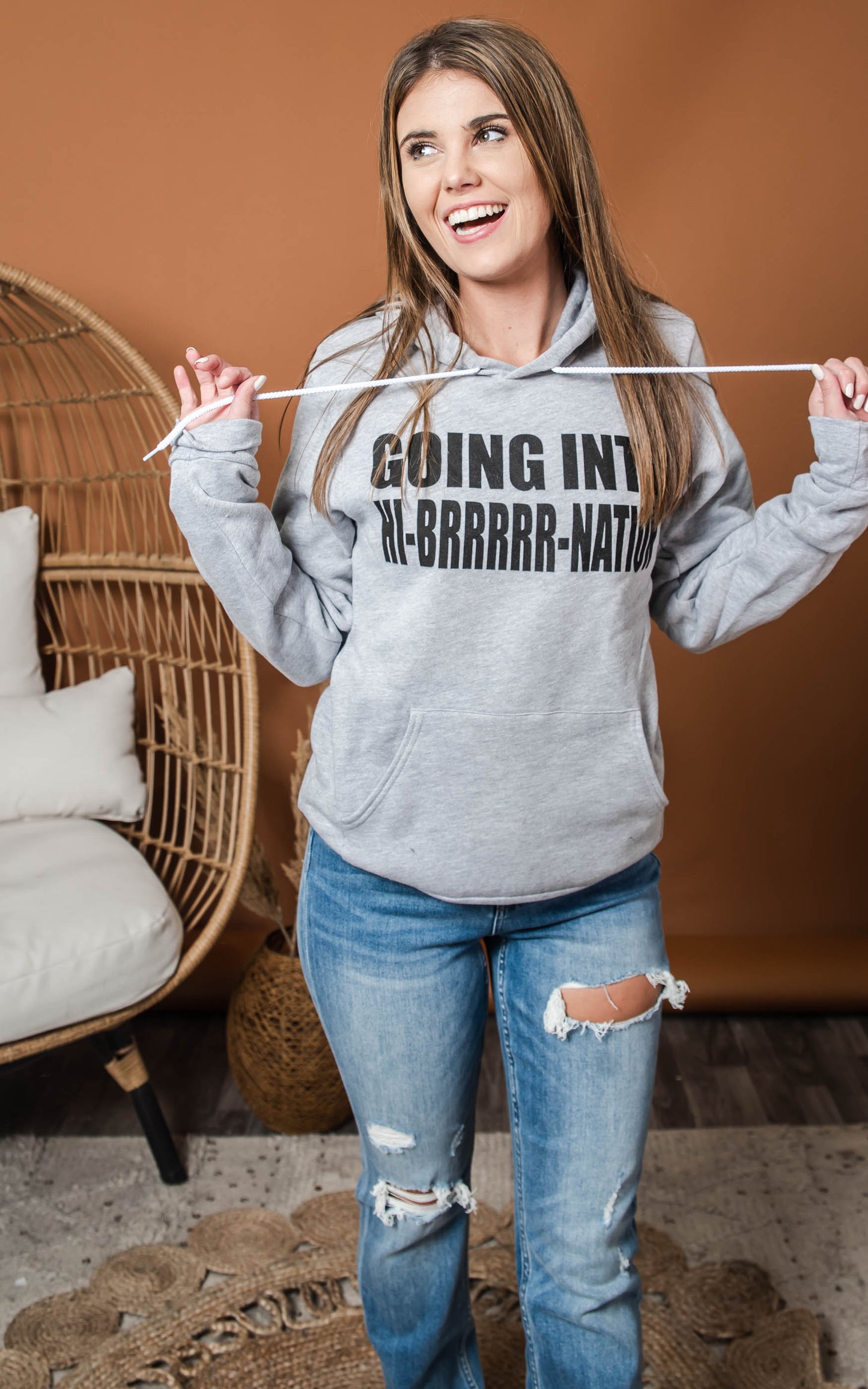 Going Into Hi-Brrrrr-Nation Hoodie** - Final Sale