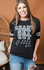 Ready Set Hut Sweatshirt - Black**