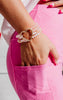 Heart Beaded Bracelet - Final Sale