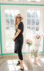 black zenana dress
