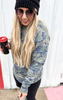 fleece camo top