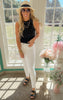zenana black tank top