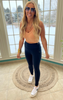 Ribbed Seamless Cropped Tank Top by Mono B - Final Sale**