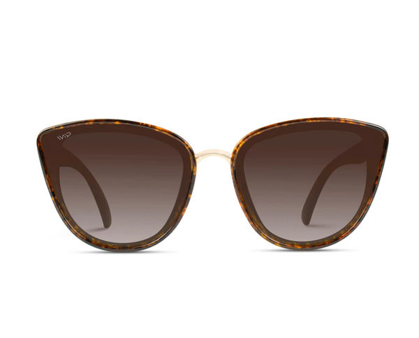 Aria Cateye Sunglasses  - Brown