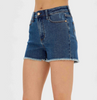Judy Blue HW Vintage Wash Cutoff Denim Shorts