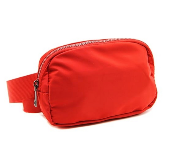 Red "Dupe" Belt Bag
