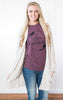 Coffee Understands Tee- Burgundy - BAD HABIT BOUTIQUE