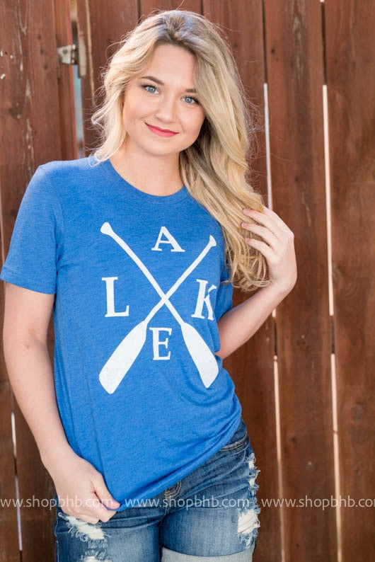 Lake Paddle Unisex T-shirt - BAD HABIT BOUTIQUE