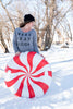 Wake Pray Sleigh Slouchy Sweatshirt - BAD HABIT BOUTIQUE