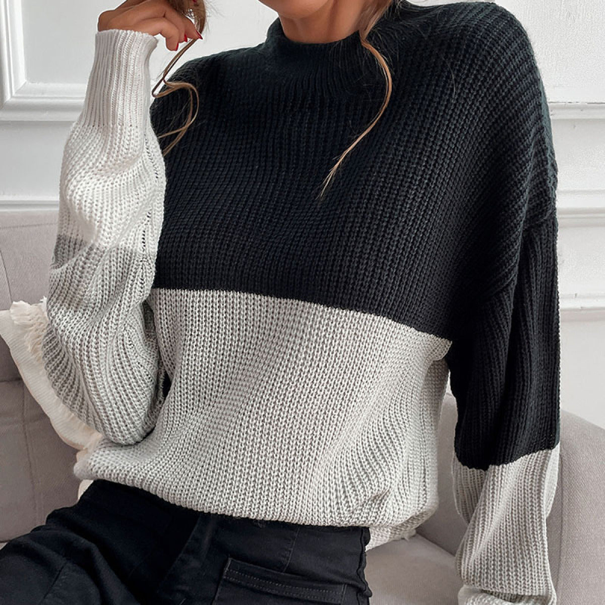 turtleneck sweater
