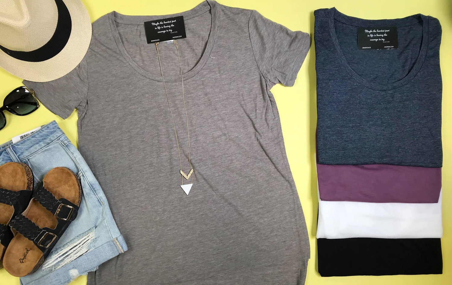 My Basic Tee - Deal of the Day **PREORDER** - BAD HABIT BOUTIQUE