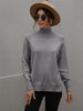 grey sweater turtleneck