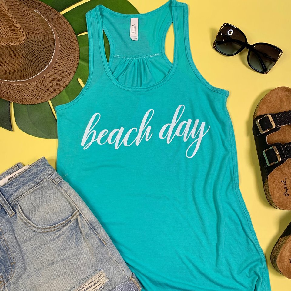Beach Day Tank - BAD HABIT BOUTIQUE