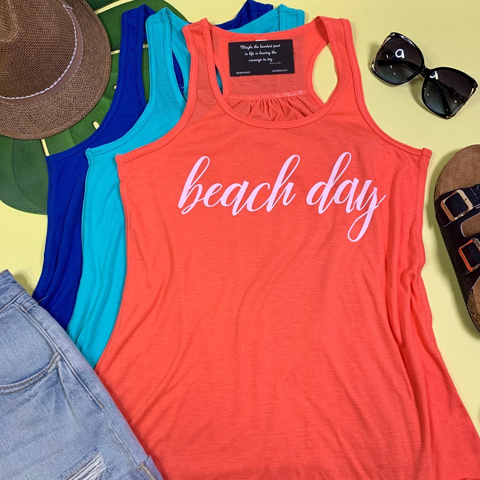 Beach Day Tank - BAD HABIT BOUTIQUE