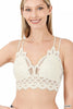 CROCHET LACE BRALETTE WITH BRA PADS | FINAL SALE**